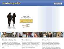 Tablet Screenshot of matchopolis.com